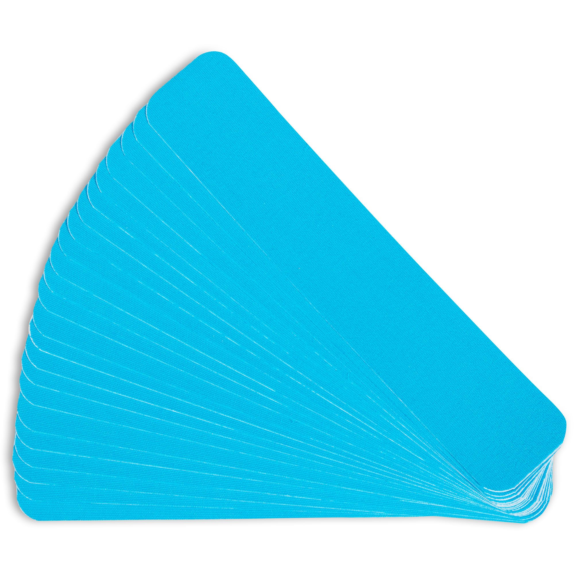 gladiator sports kinesiology strips blue folded