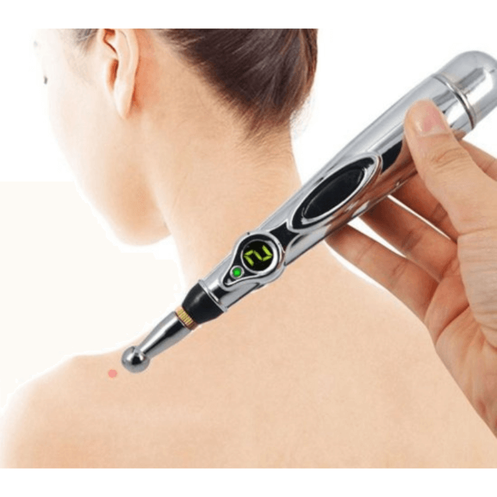 acupuncture pen using on the back