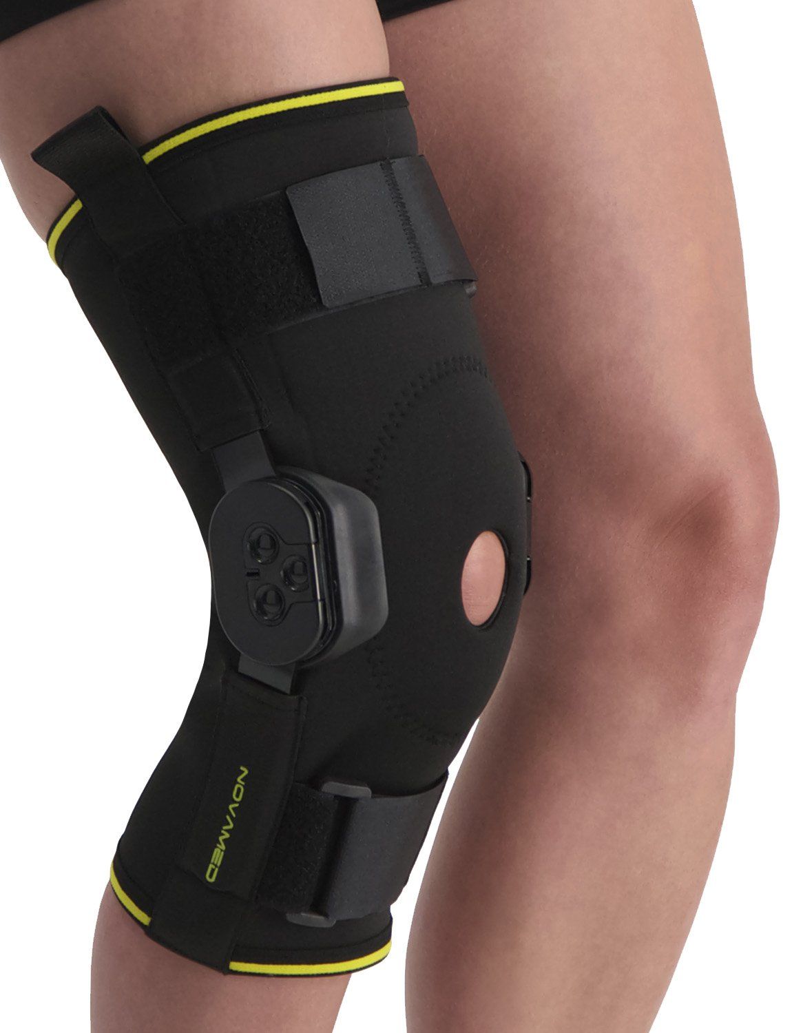 novamed knee support with adjustable hinges for sale