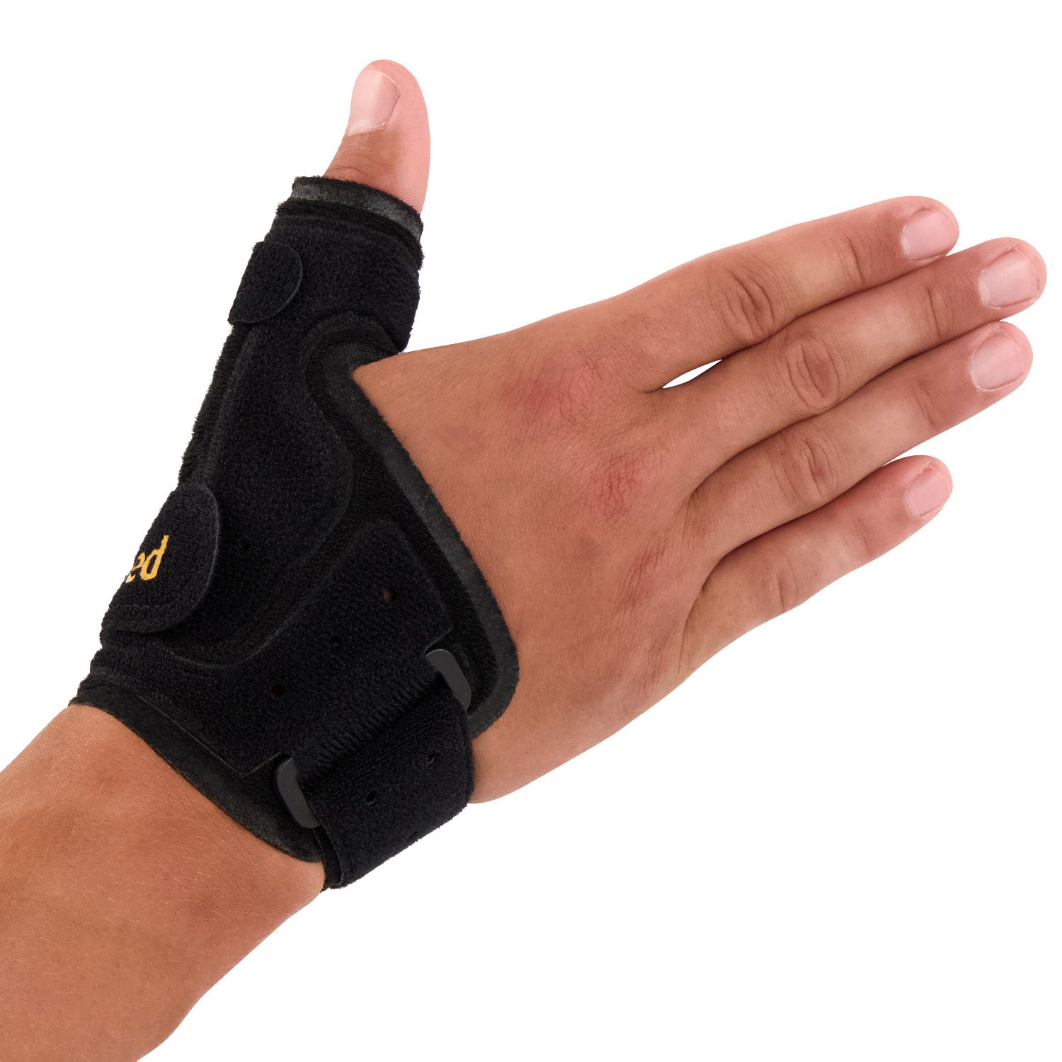 Dunimed Manu Thumb Support worn on right hand