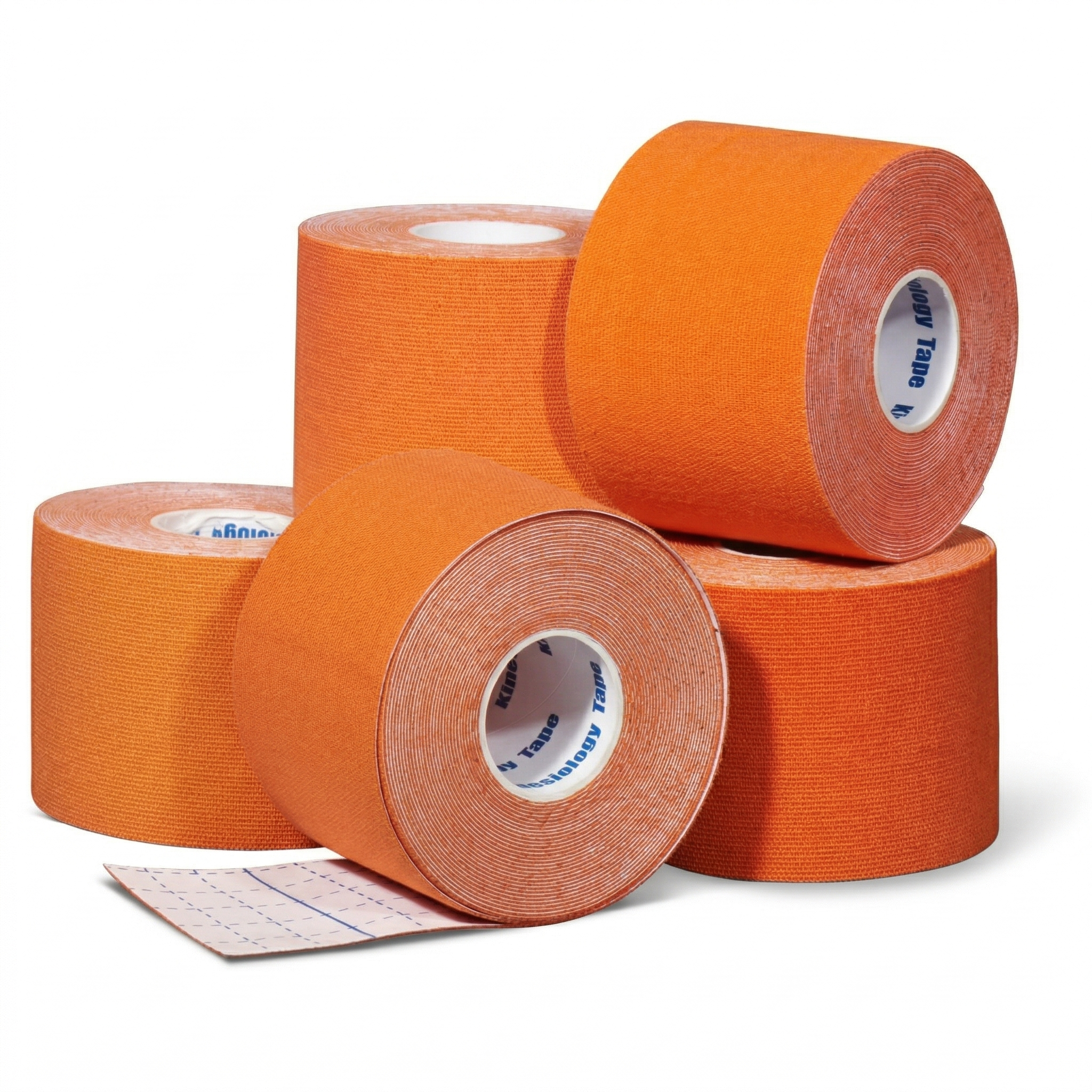 kinesiology tape 4 rolls plus 1 roll for free orange
