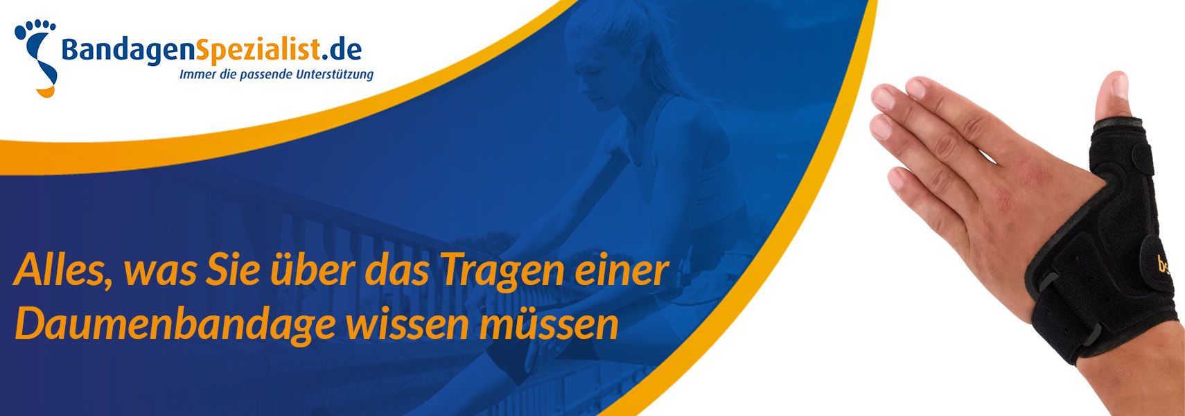 Alles, was Sie über das Tragen einer Daumenbandage wissen müssen