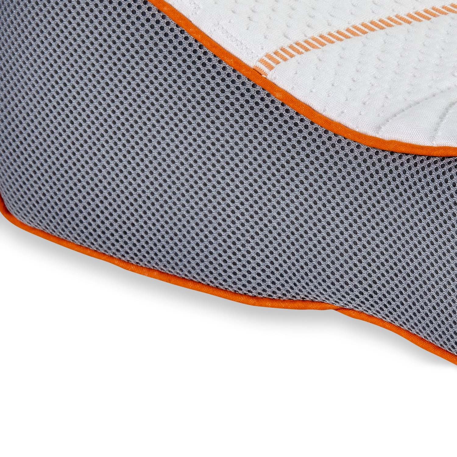 Close-up of the side of the M Line Orthopaedic Wave Pillow 