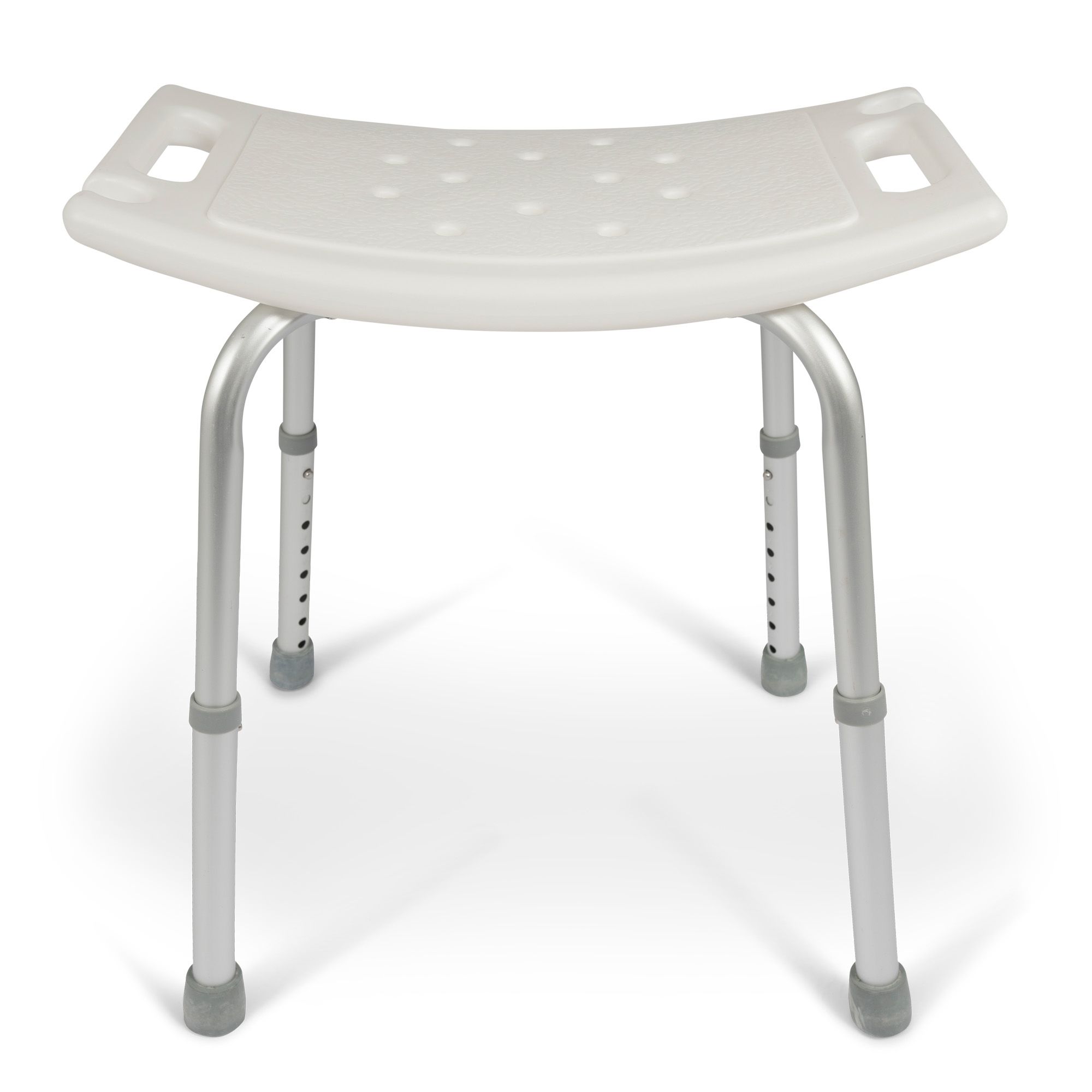 Front view of the Dunimed Shower Chair - In Height Adjustable