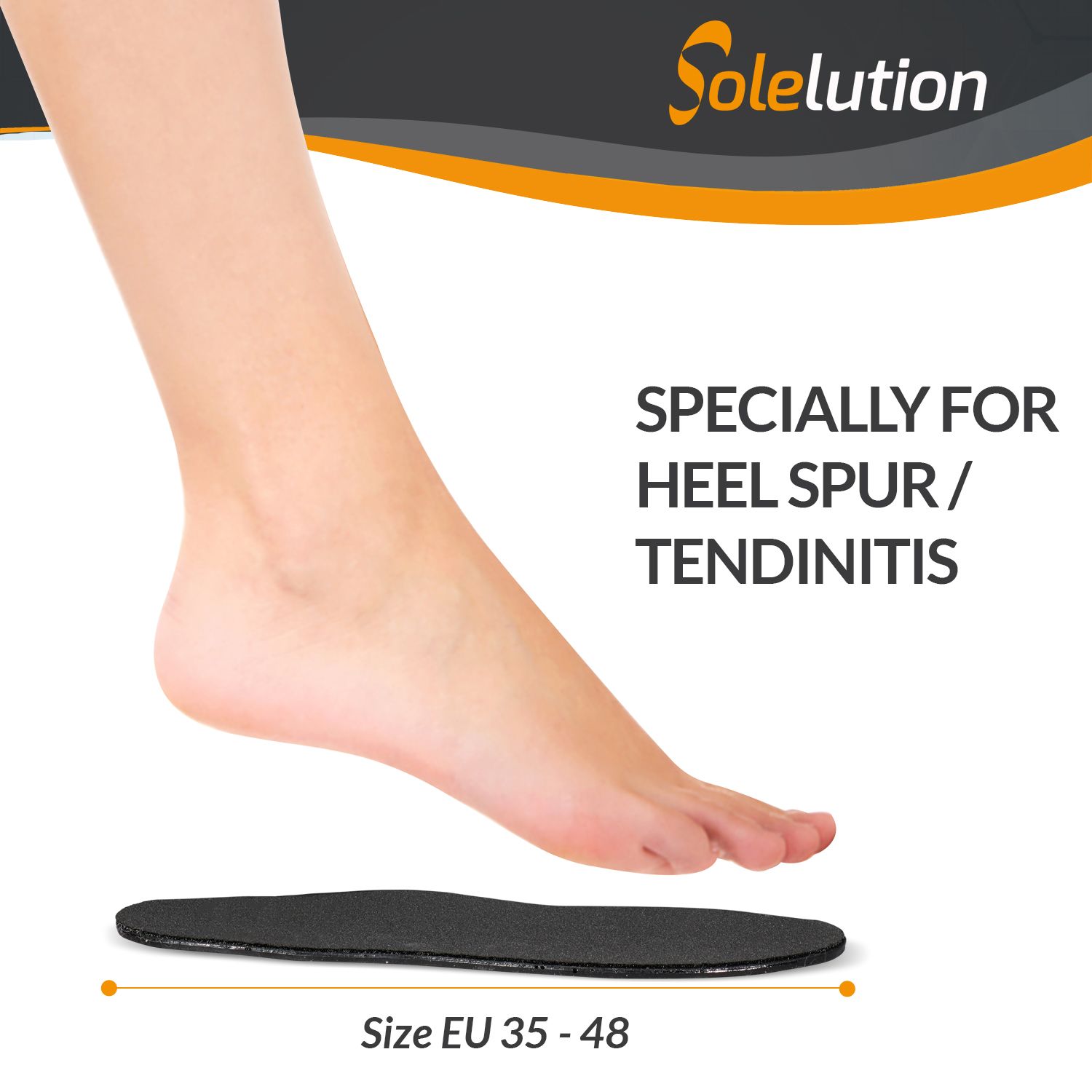 solelution heel spur tendinitis gel insoles upside down
