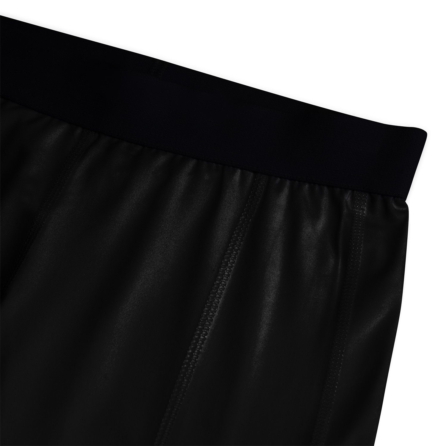 gladiator sports womens compression shorts in black detail photo