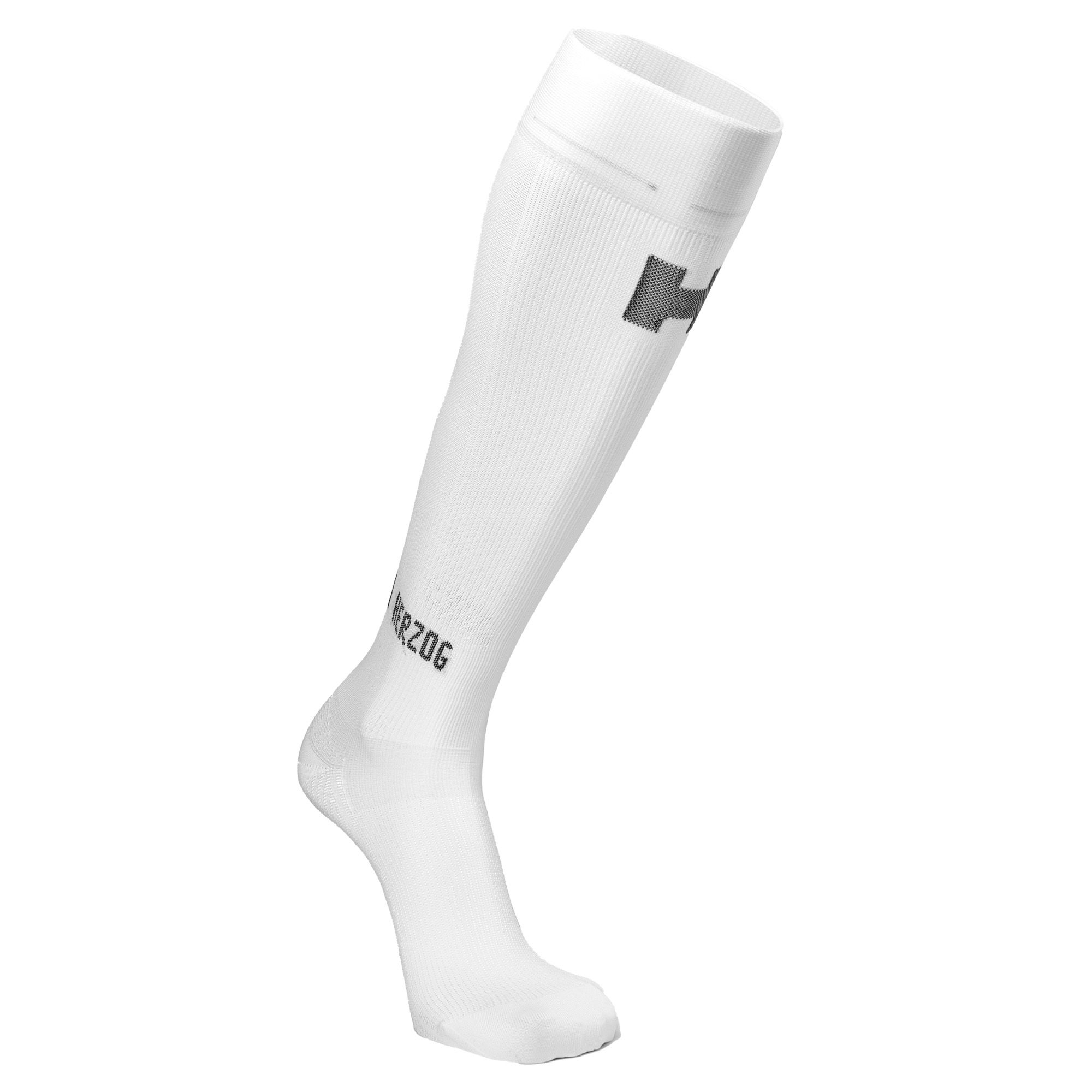 Herzog Sport Compression Stockings in the colour white side view