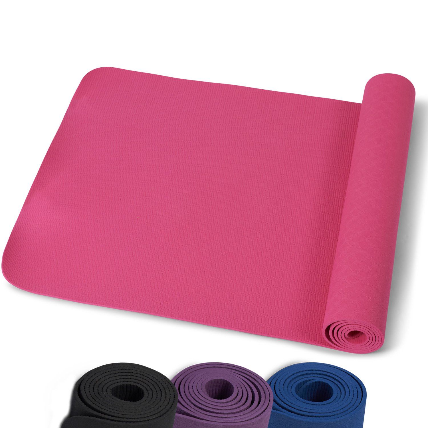 gladiator sports yoga mat pink different colors