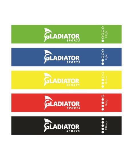 Die Gladiator Sports Ftinessbänder/Widerstandsbänder