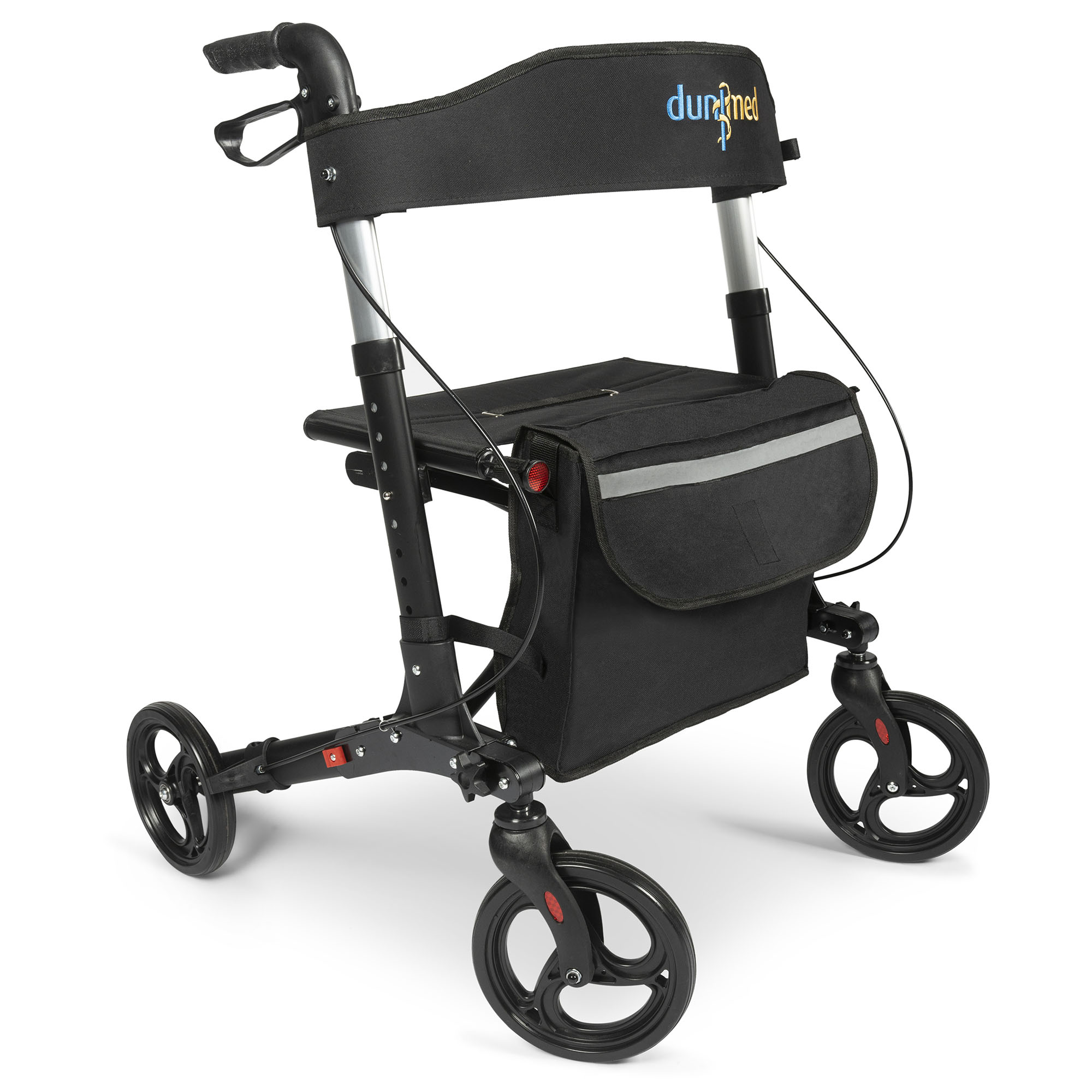 dunimed premium lightweight rollator foldable