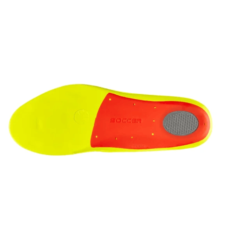 Bottom of the MySole Soccer Insoles