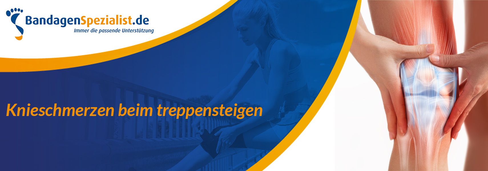 Knieschmerzen beim Treppensteigen