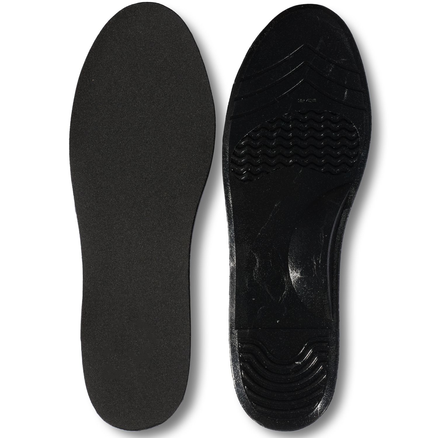 solelution heel spur tendinitis gel insoles bottom and top view