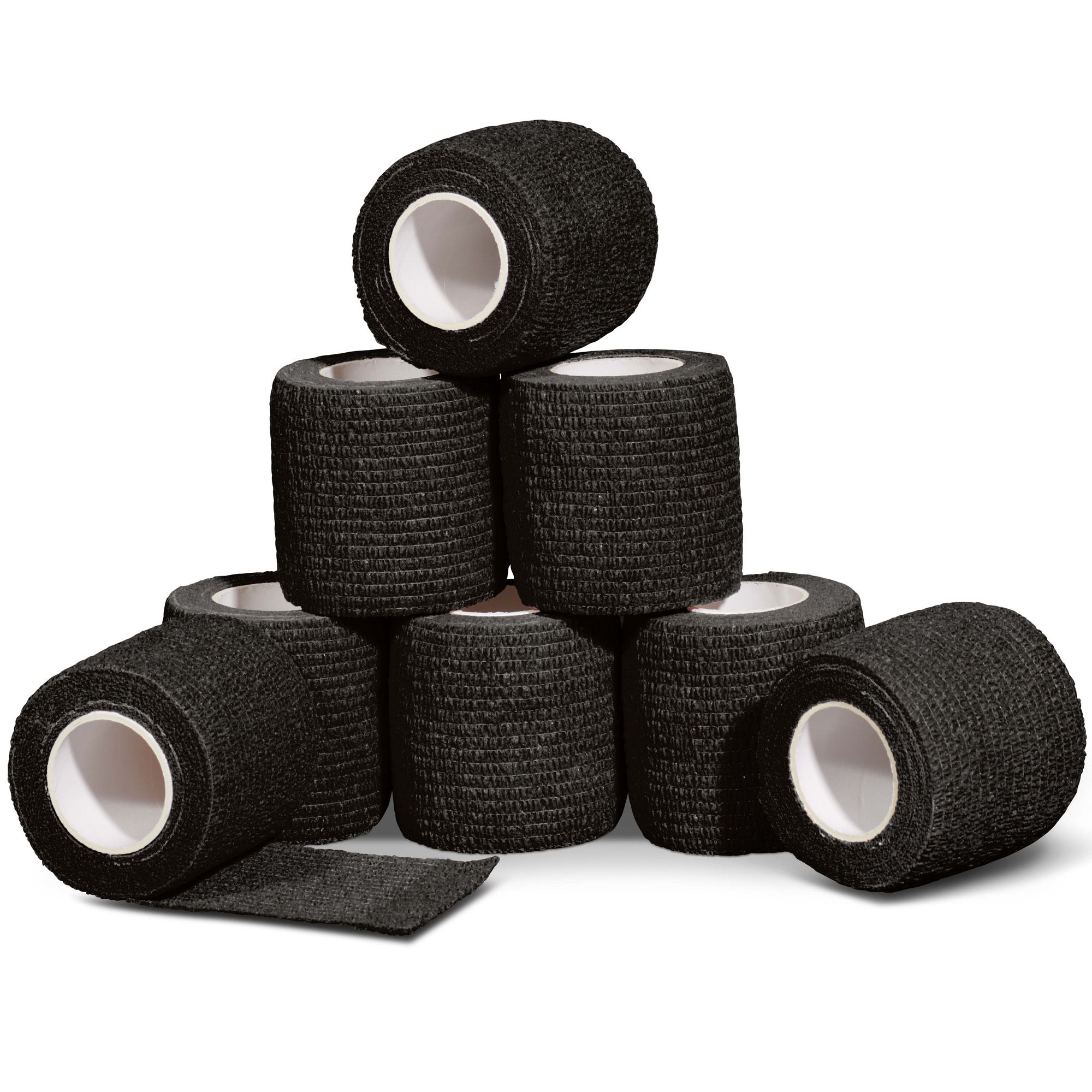 gladiator sports untertape bandage 8 rollen schwarz