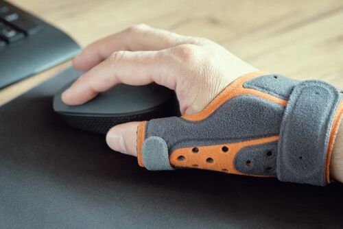 size determination for a thumb brace