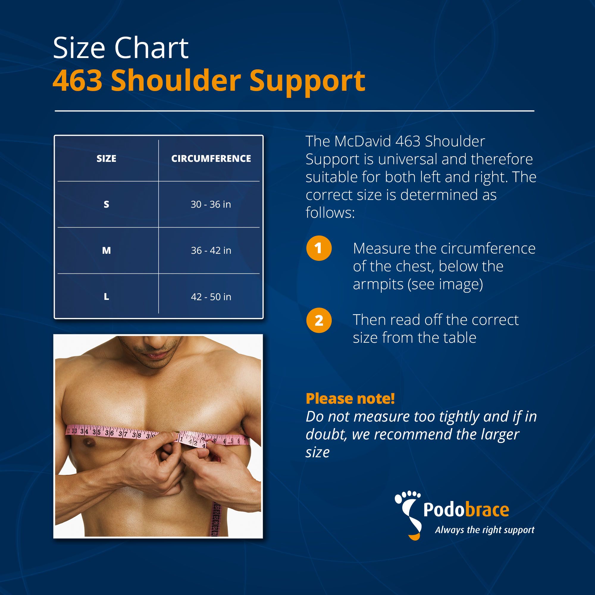 McDavid 463 Lightweight Shoulder Support | Podobrace.co.uk