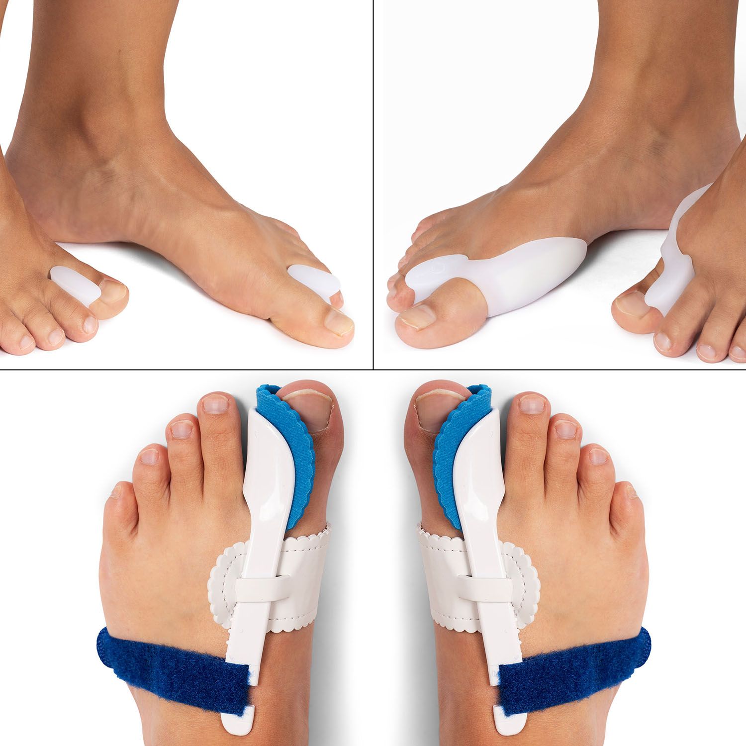 Tipp! Hallux Valgus Vorteilspaket: 3 Bestseller (Alle pro Paar) + gratis Übungsband