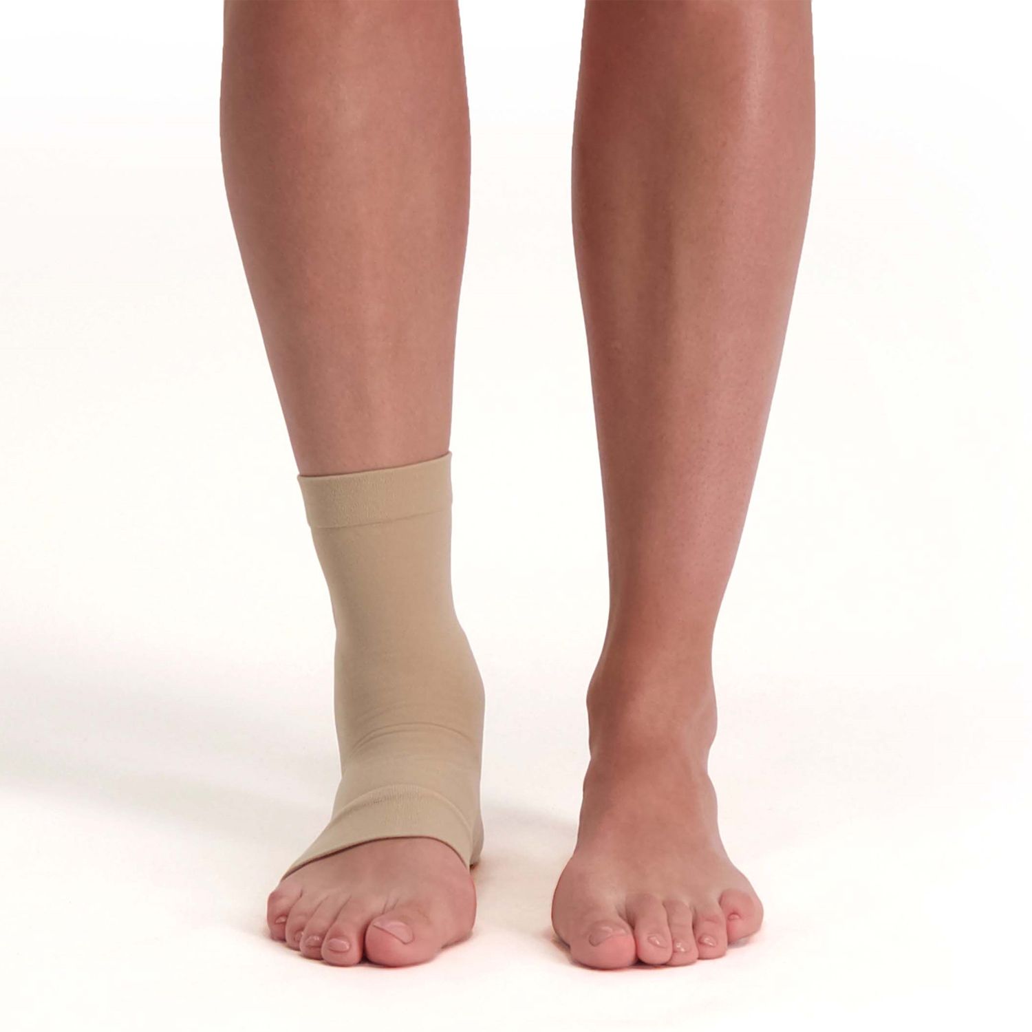 solelution ankle gel sock front view