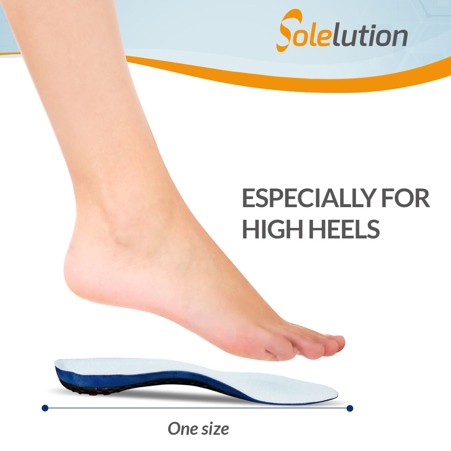 solelution high heel comfort insoles USP