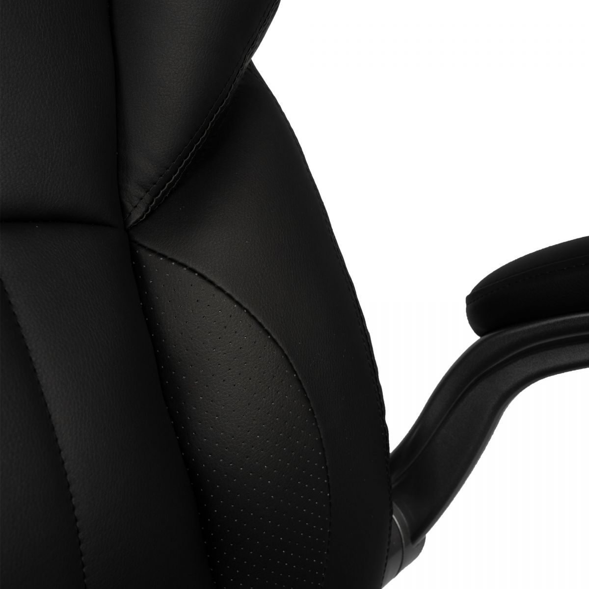 Ergodu Luxury Office Chair with Adjustable Headrest back view