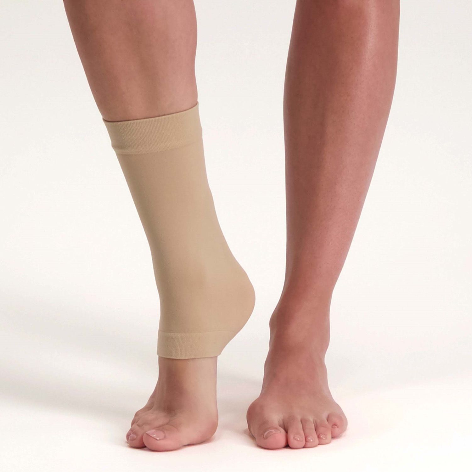solelution achilles tendon gel sock side view