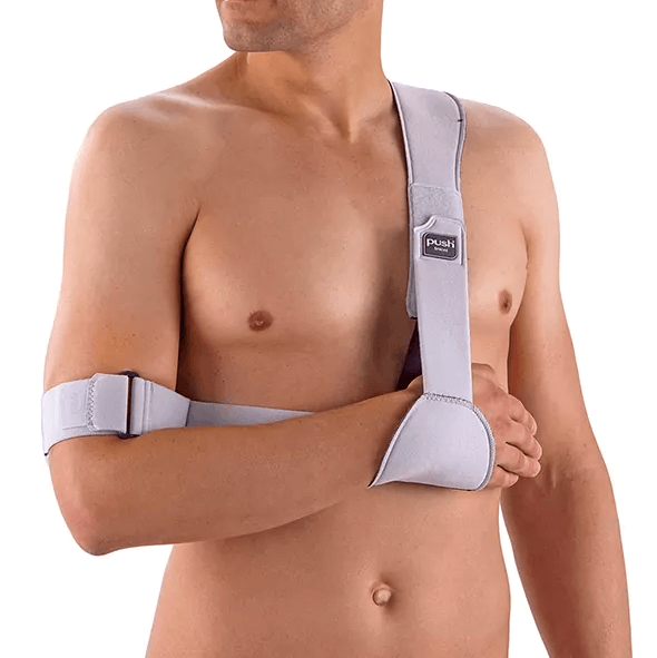 Push Med Schulterbandage Plus Vorderansicht