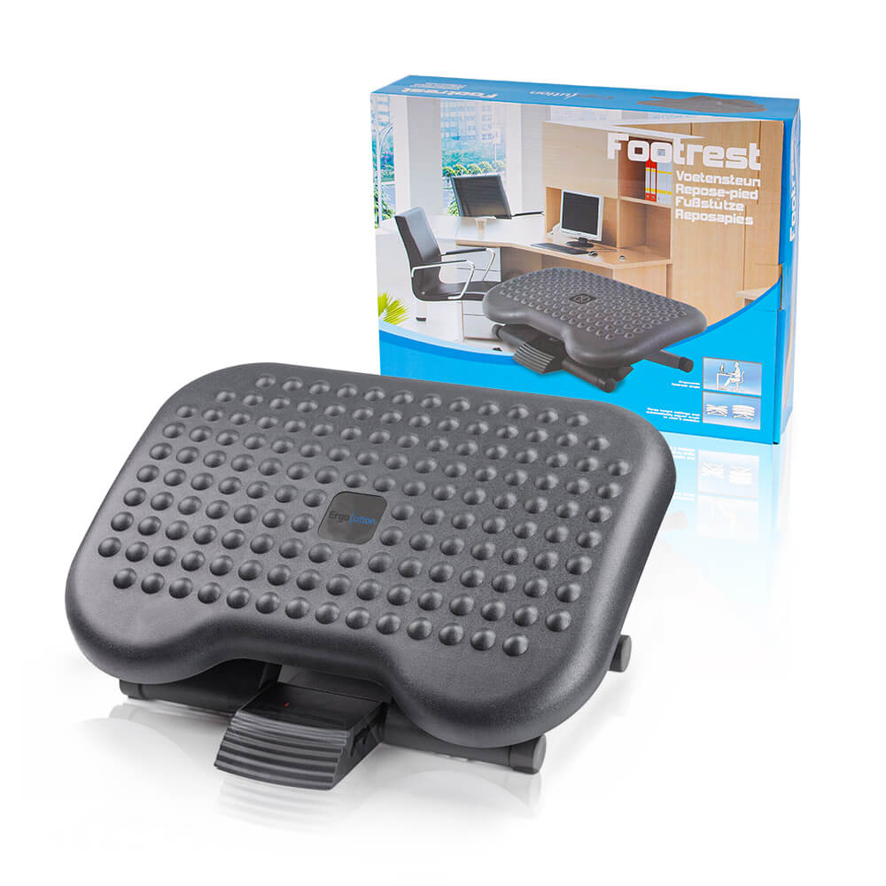 Dunimed Desk Footrest with packaging