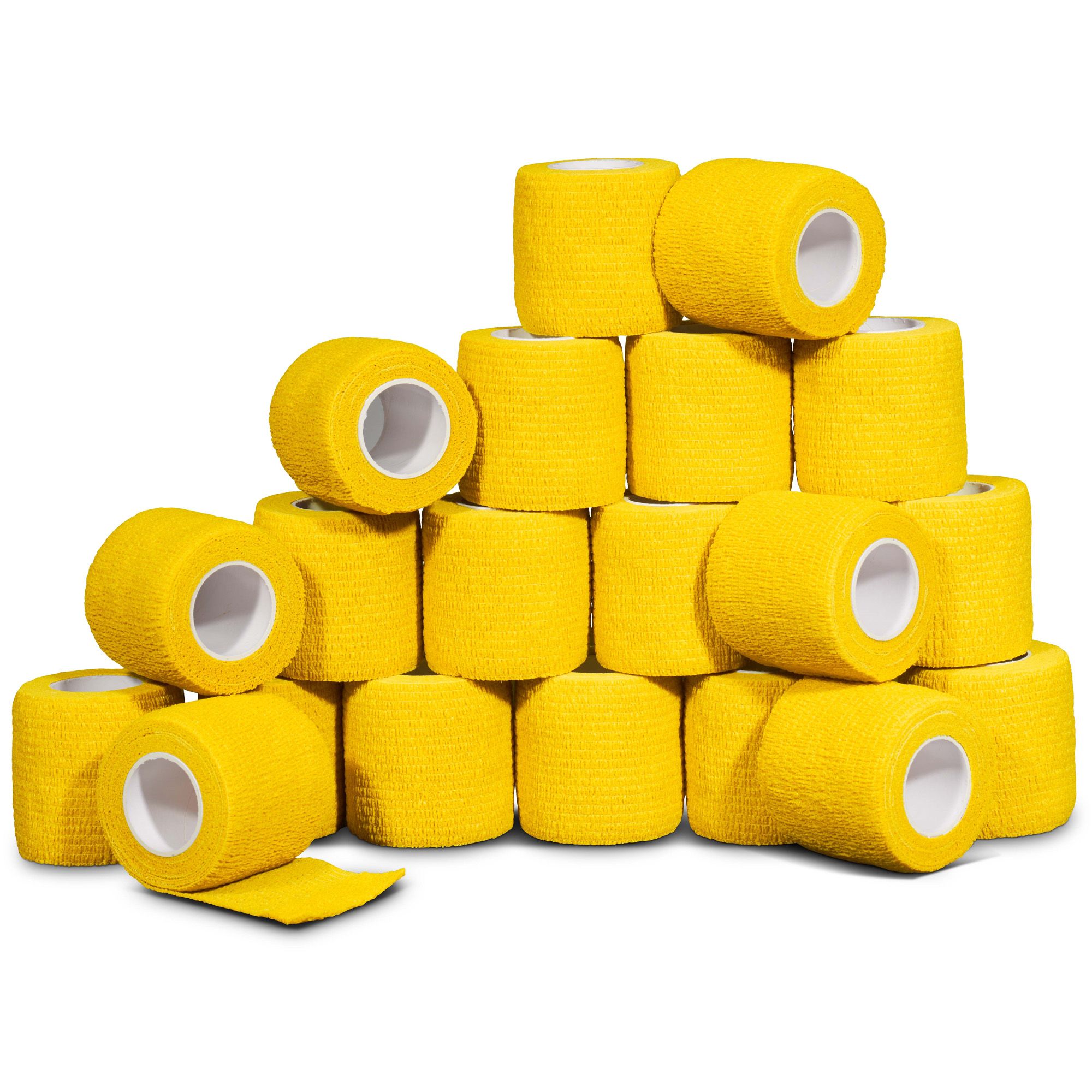 Gladiator Sports Untertape Bandage - 20 Rollen gelb