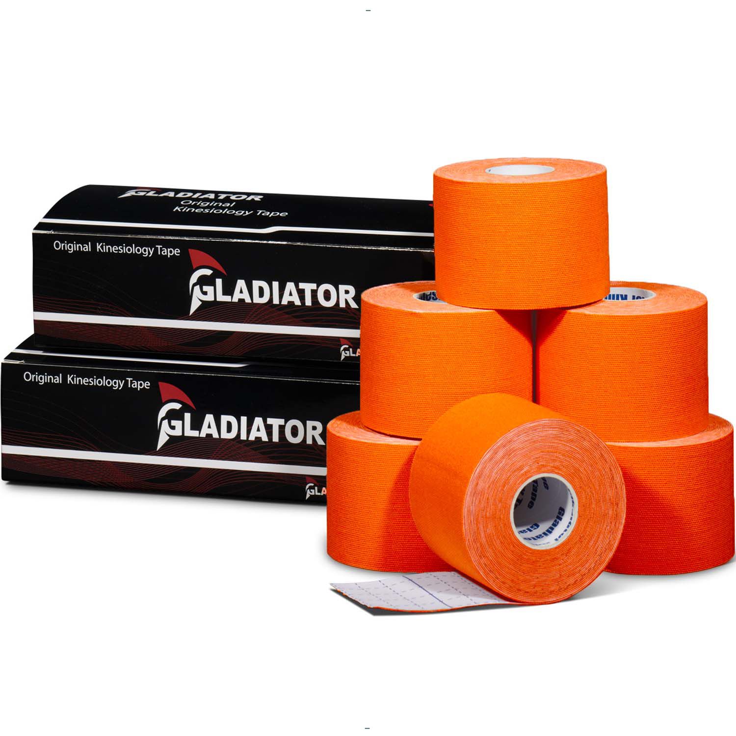 Gladiator Sports Kinesiotape 6 Rollen orange kaufen