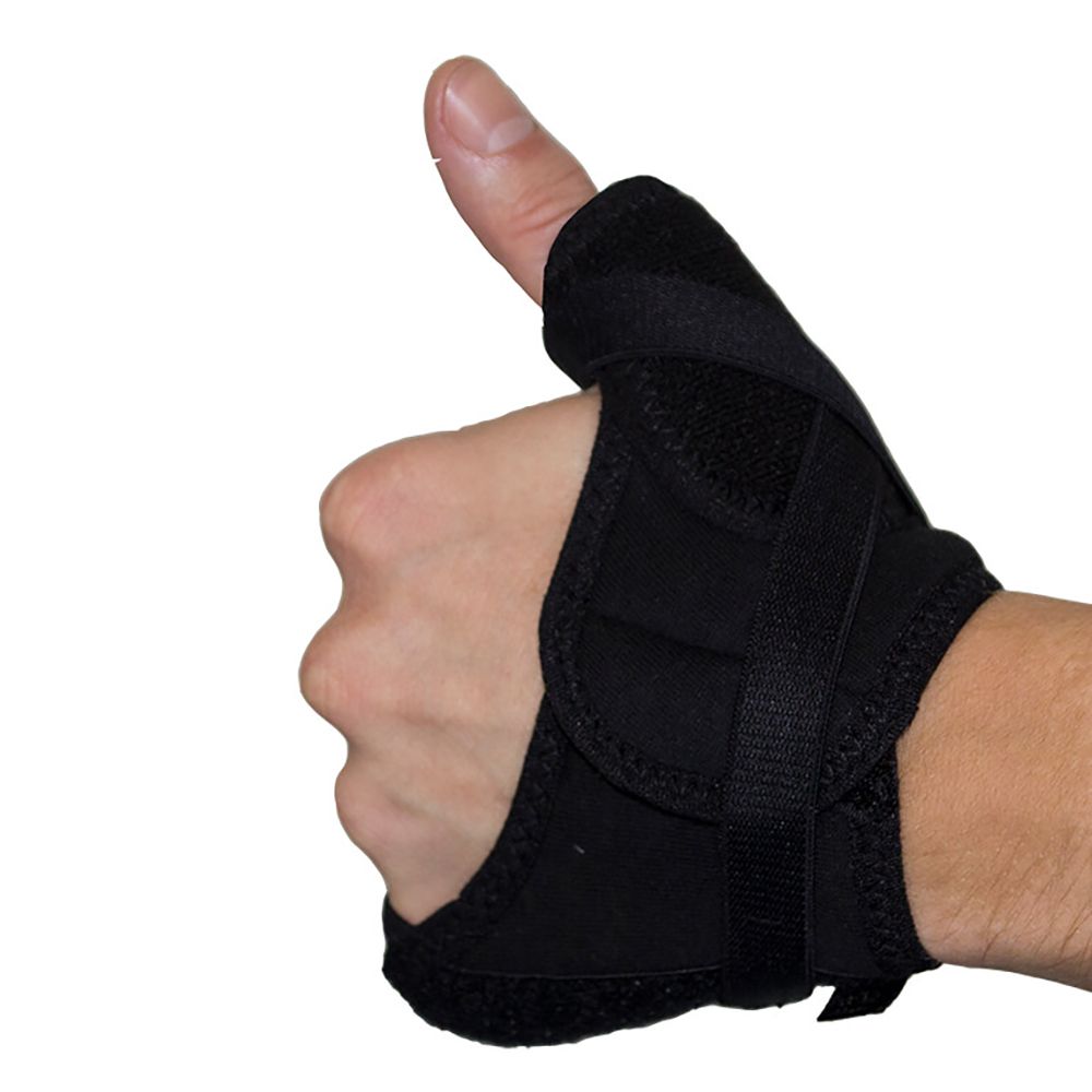 novamed thumb support with flexible splints thumb up
