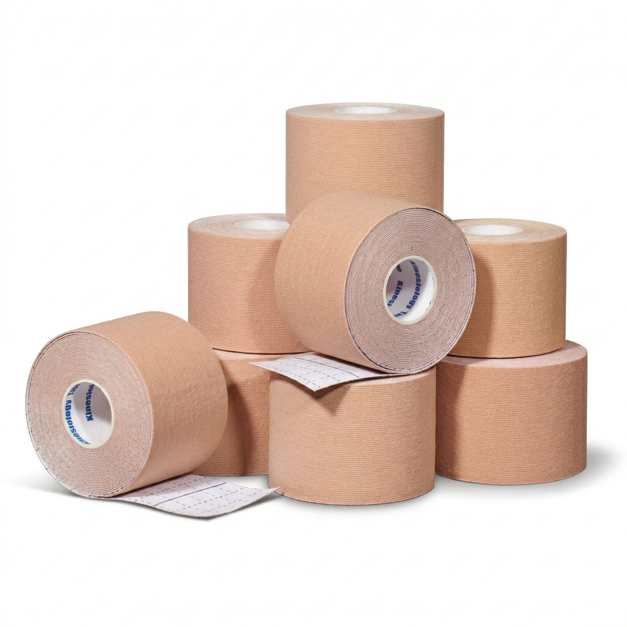 Kinesiology tape 6 rolls plus 2 rolls for free beige