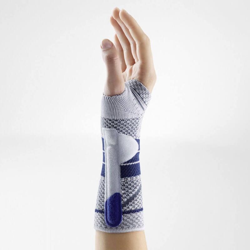 bauerfeind manutrain wrist support worn