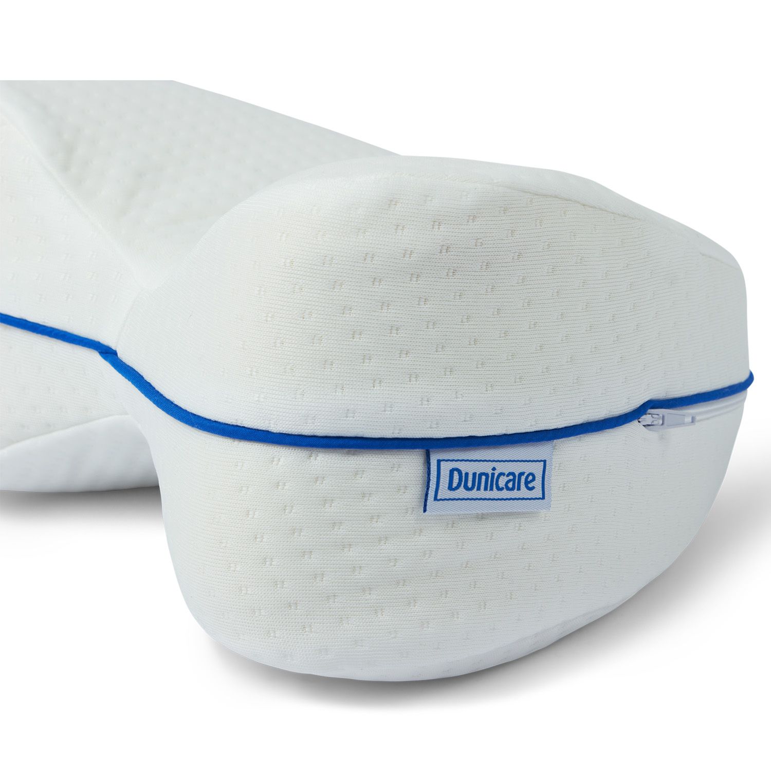 dunimed dunicare leg pillow right side of the pillow with the logo