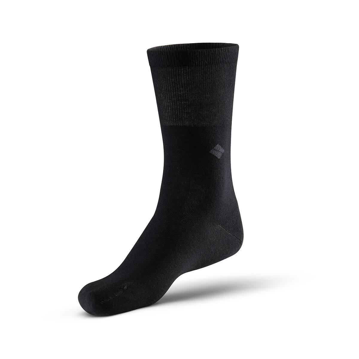 bonnysilver diabetic silver socks in black single sock