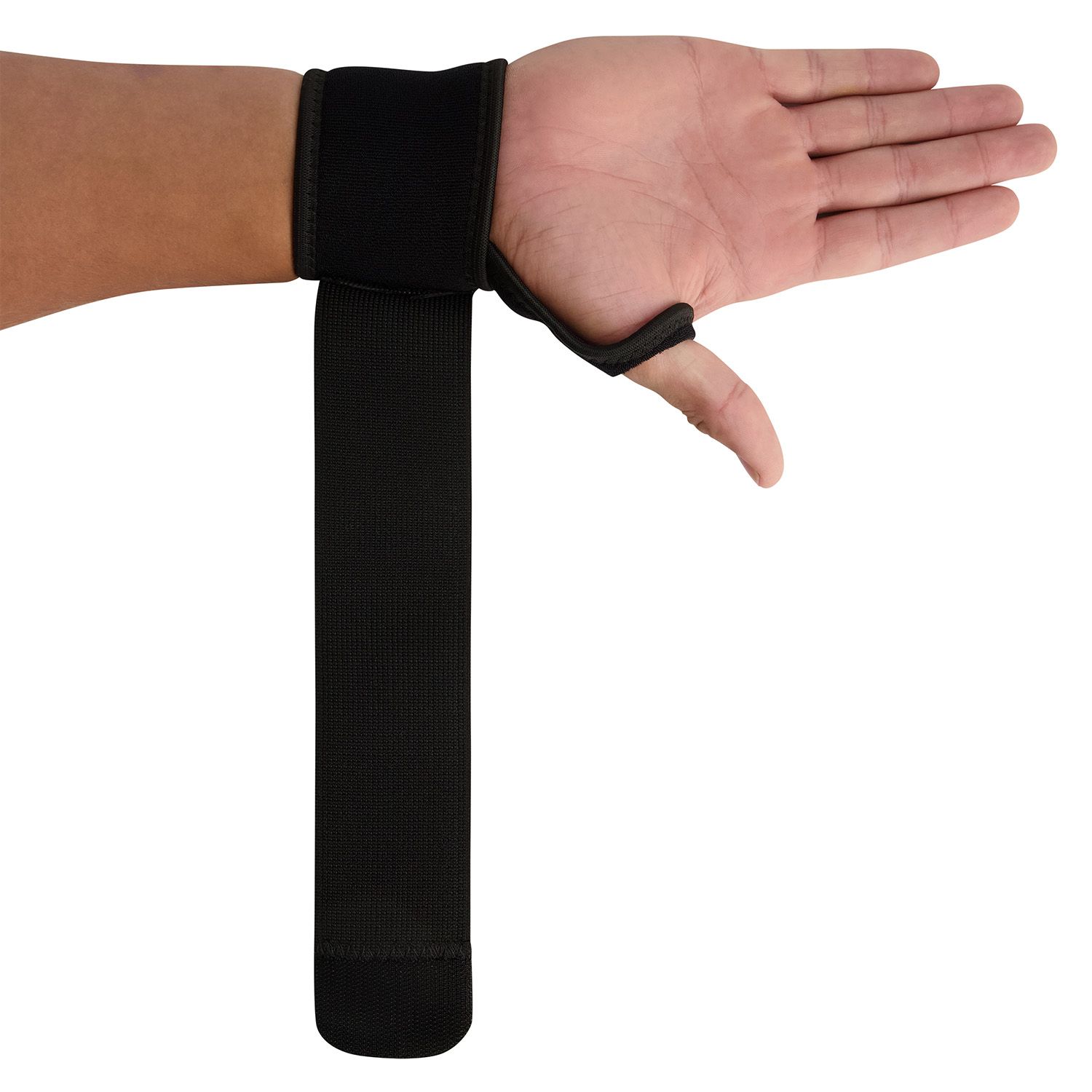 Medidu Wrist Support with Velcro strap stretched out