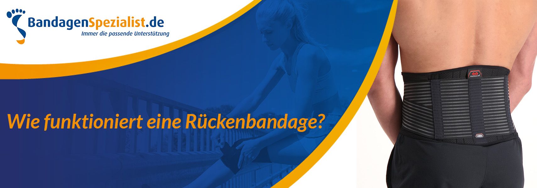 Wie funktioniert eine Rückenbandage