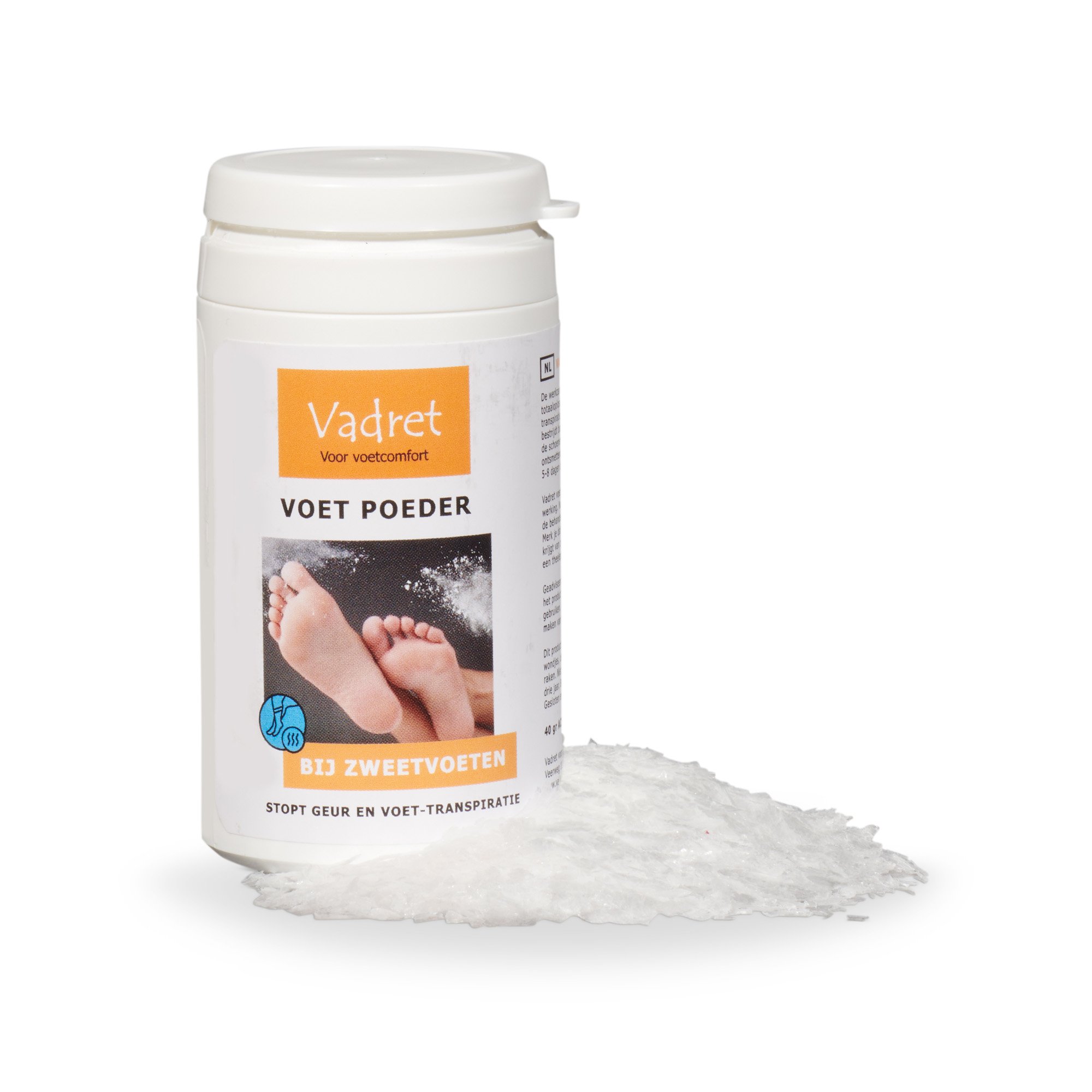 Vadret - Anti Sweaty Feet Grains jar and grains