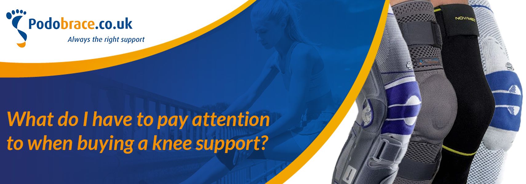 What do i have to pay attention to when buying a knee support