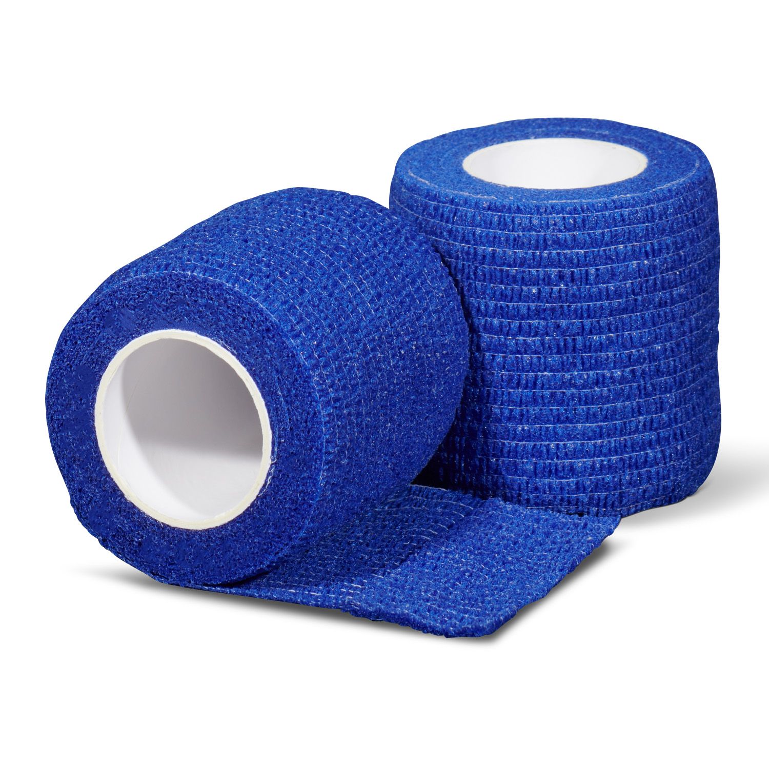 gladiator sports underwrap bandage per roll dark-blue frond and back view