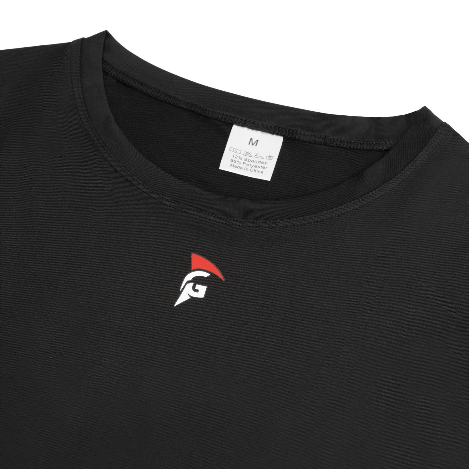 gladiator sports thermal shirt for women in black detail photo
