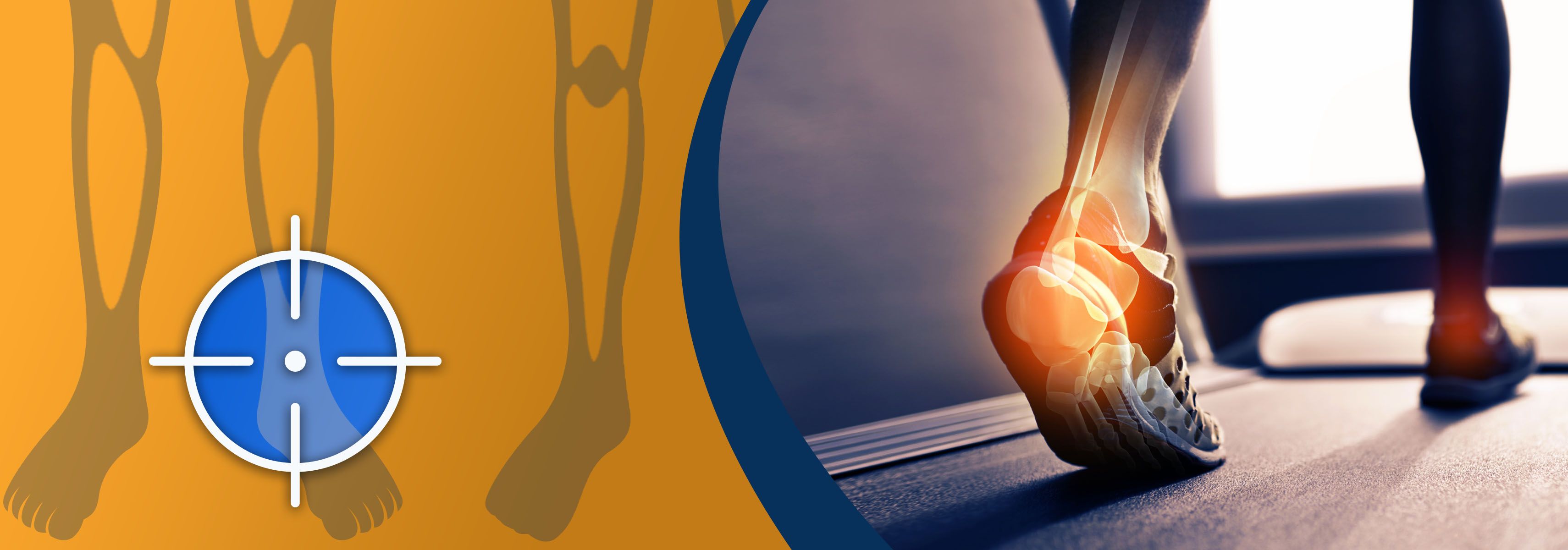 Pain in the ankle when walking