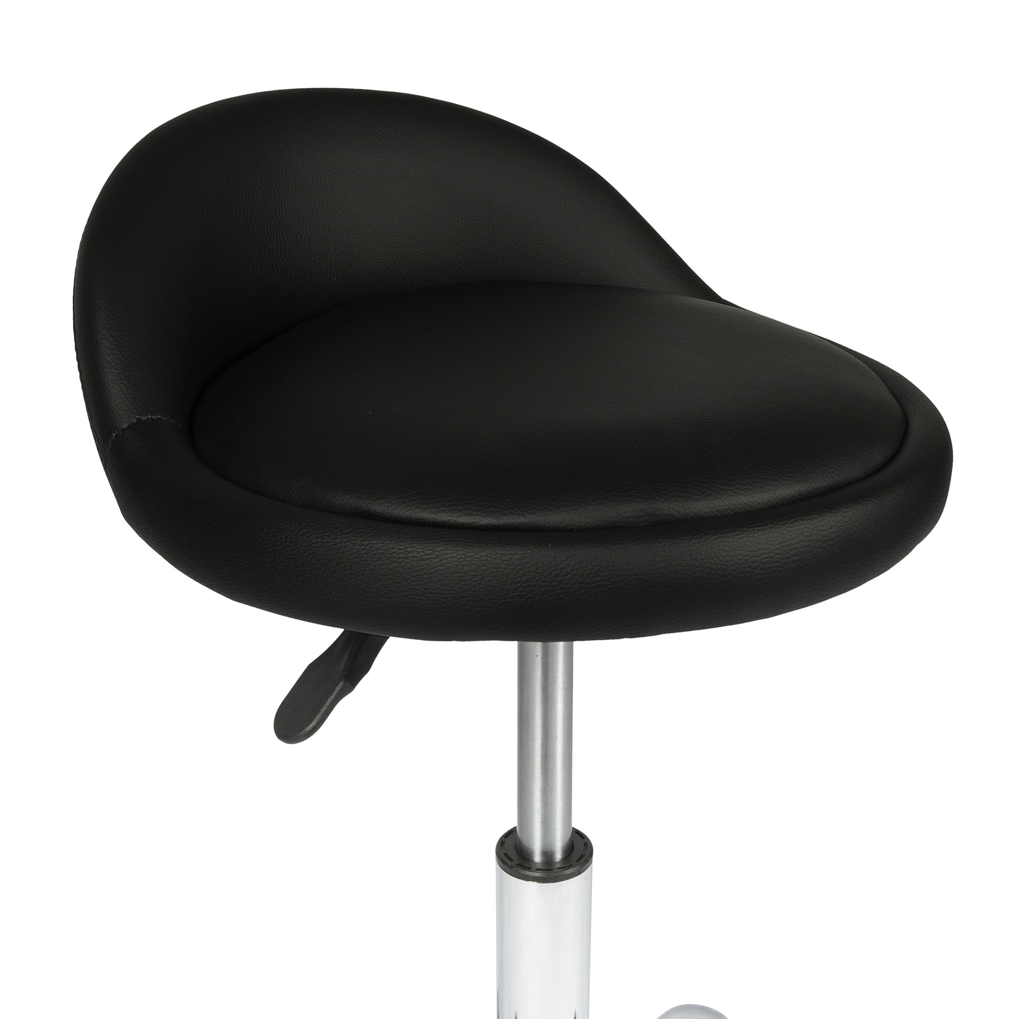 Dunimed Work Stool with Wheels and Backrest seat