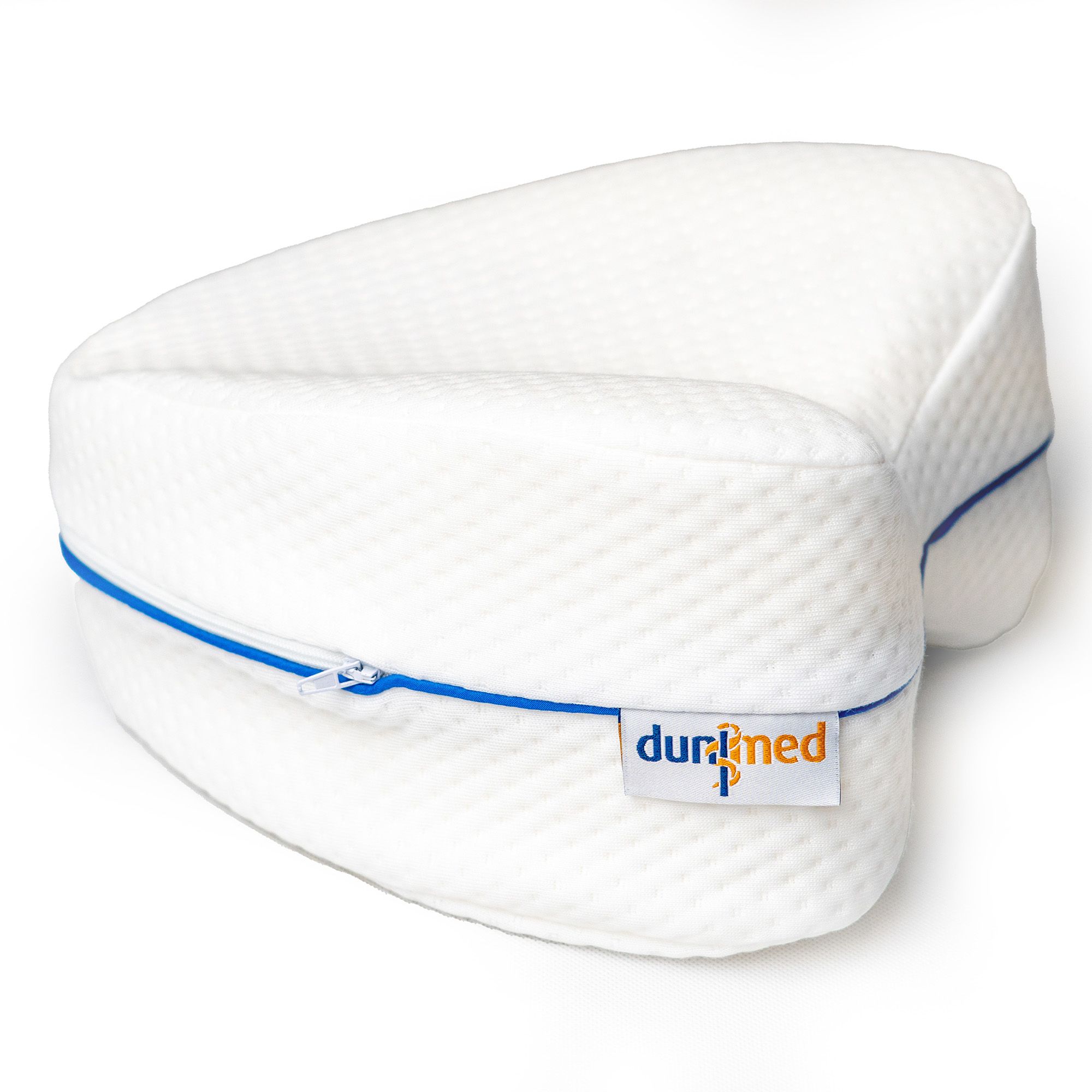 Dunimed - Leg Pillow right side pictured with the logo showing