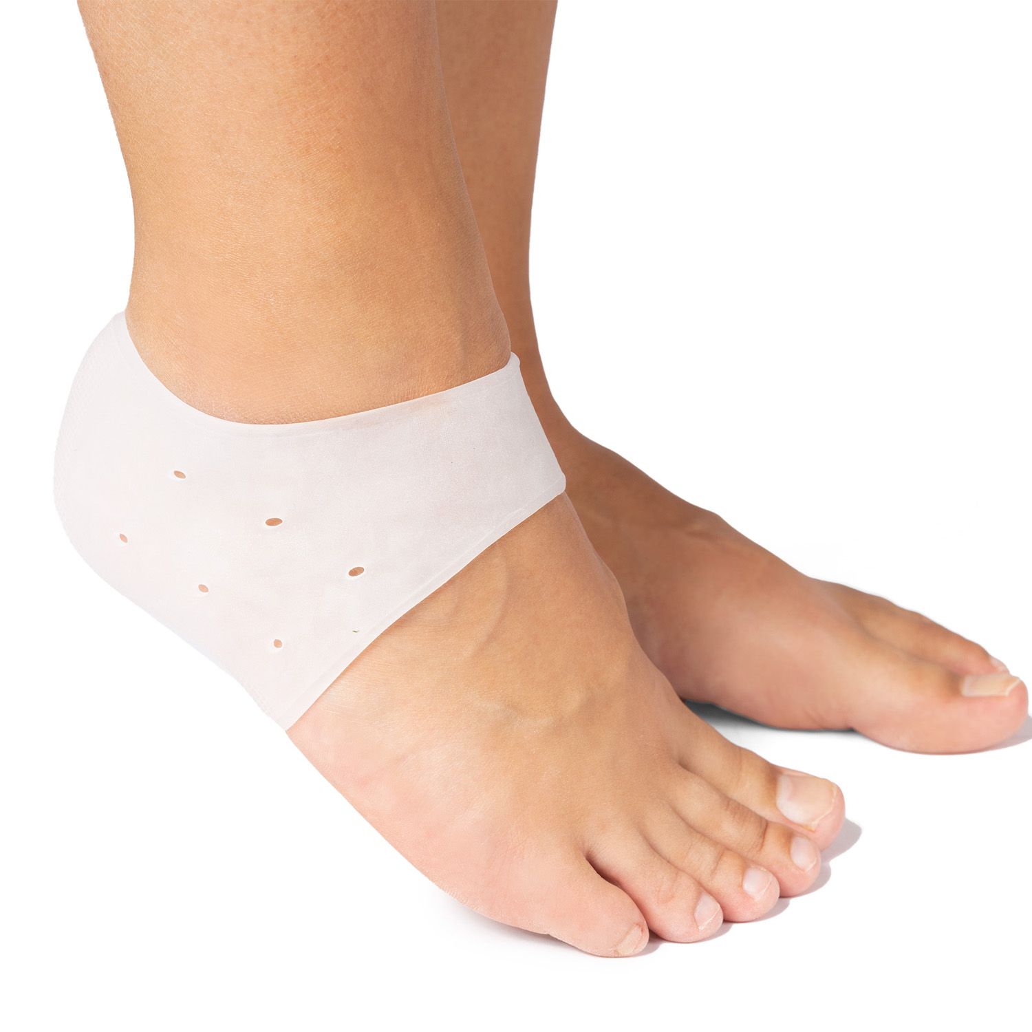 Solelution Silicone Heel Gelcups (per pair) worn by model