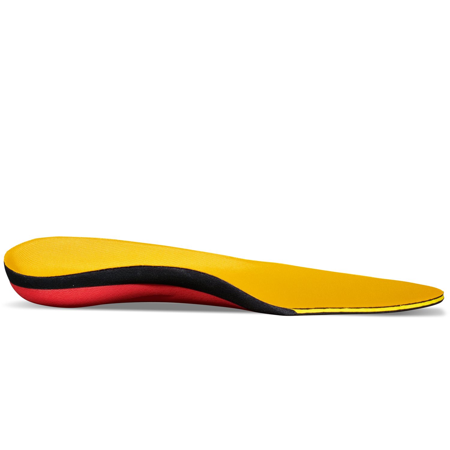 solelution high arch orthotics side view