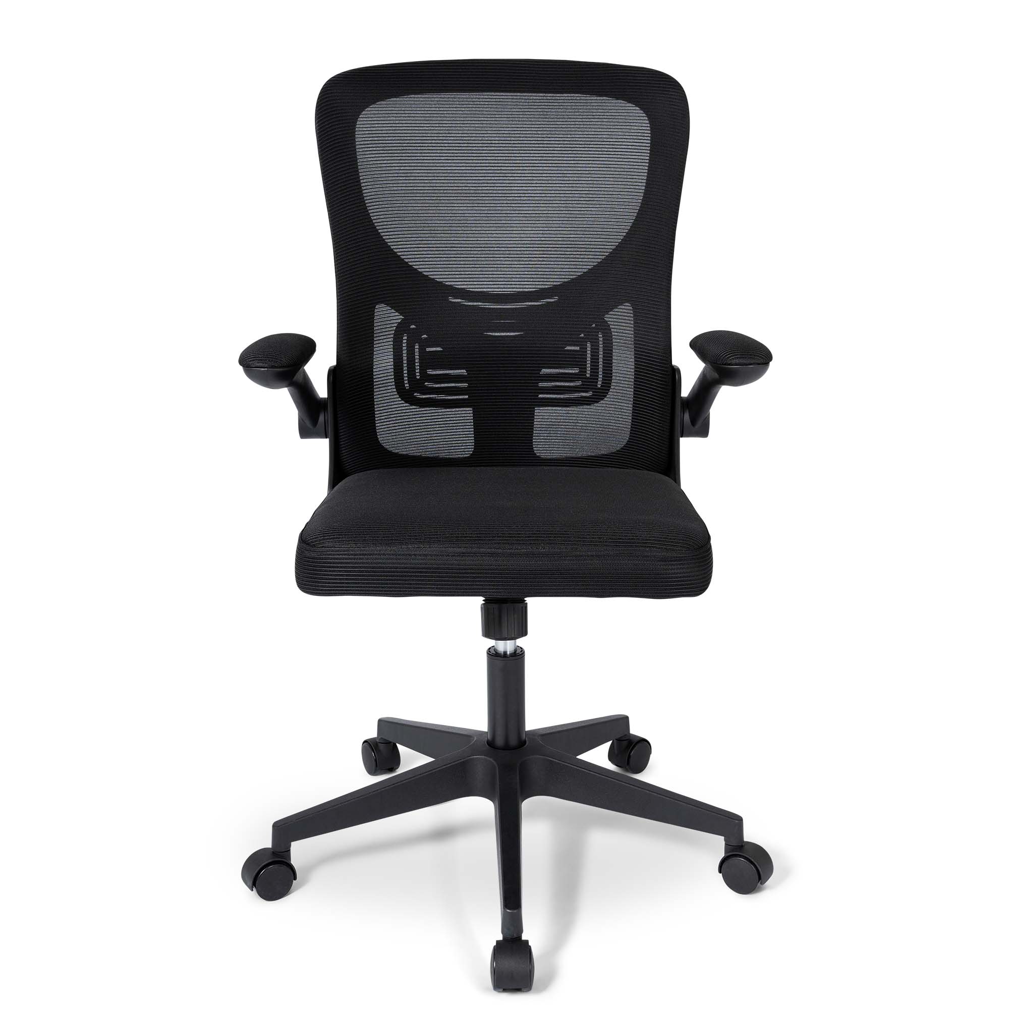 Ergodu Ergonomic Office Chair with Foldable Armrests front view
