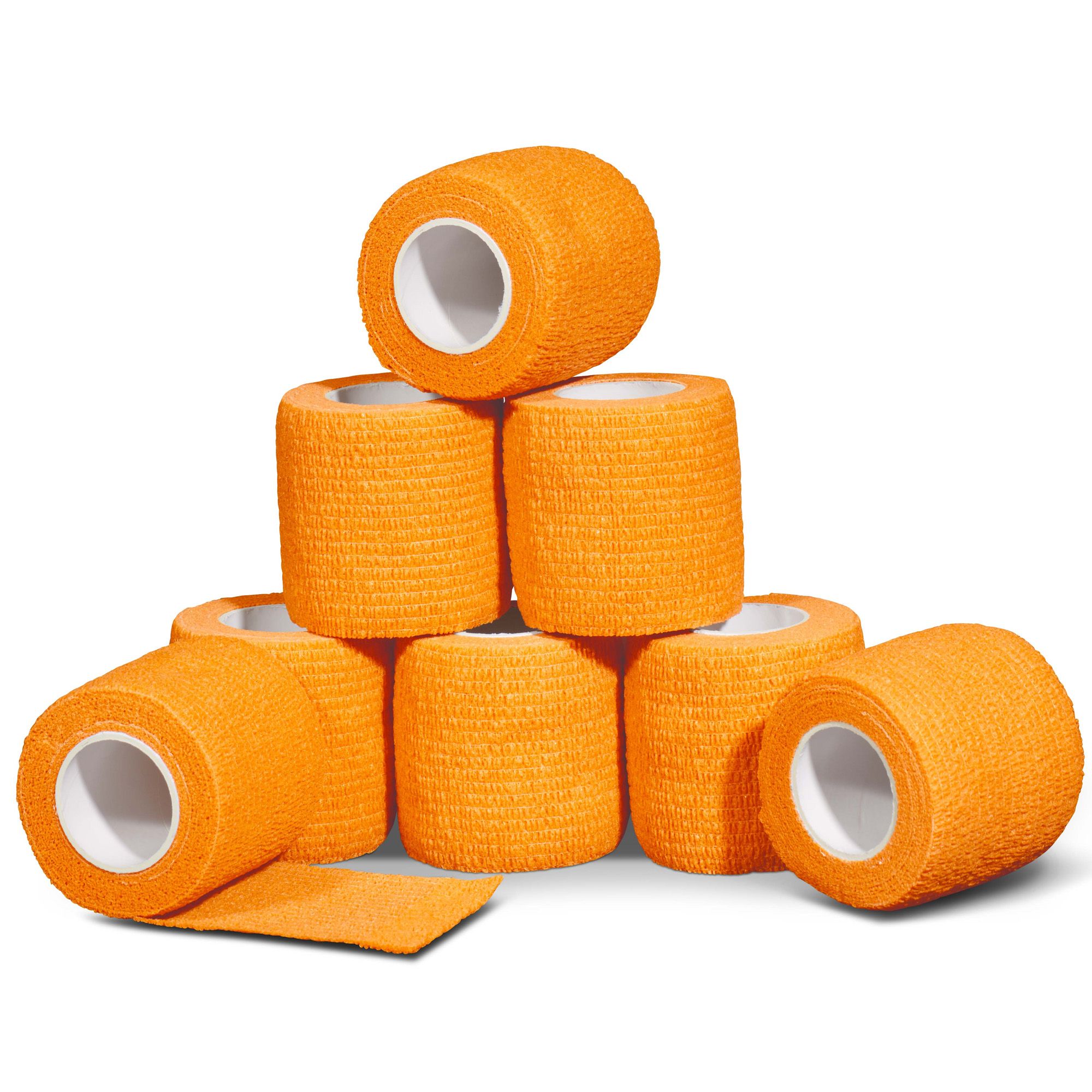 gladiator sports underwrap bandage per 8 rolls orange