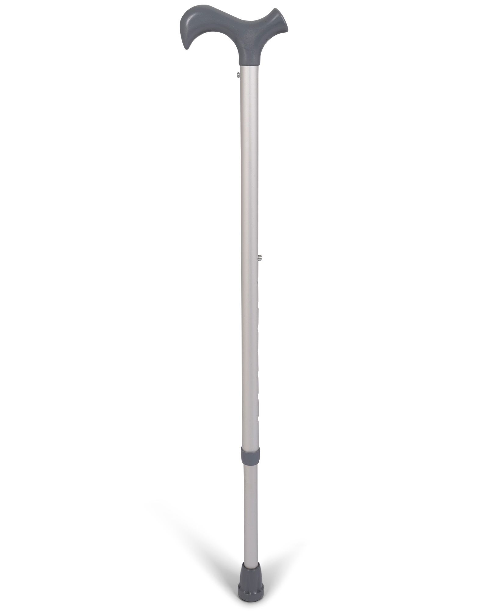 Side view of the Novamed Anatomic Aluminum Walking Stick