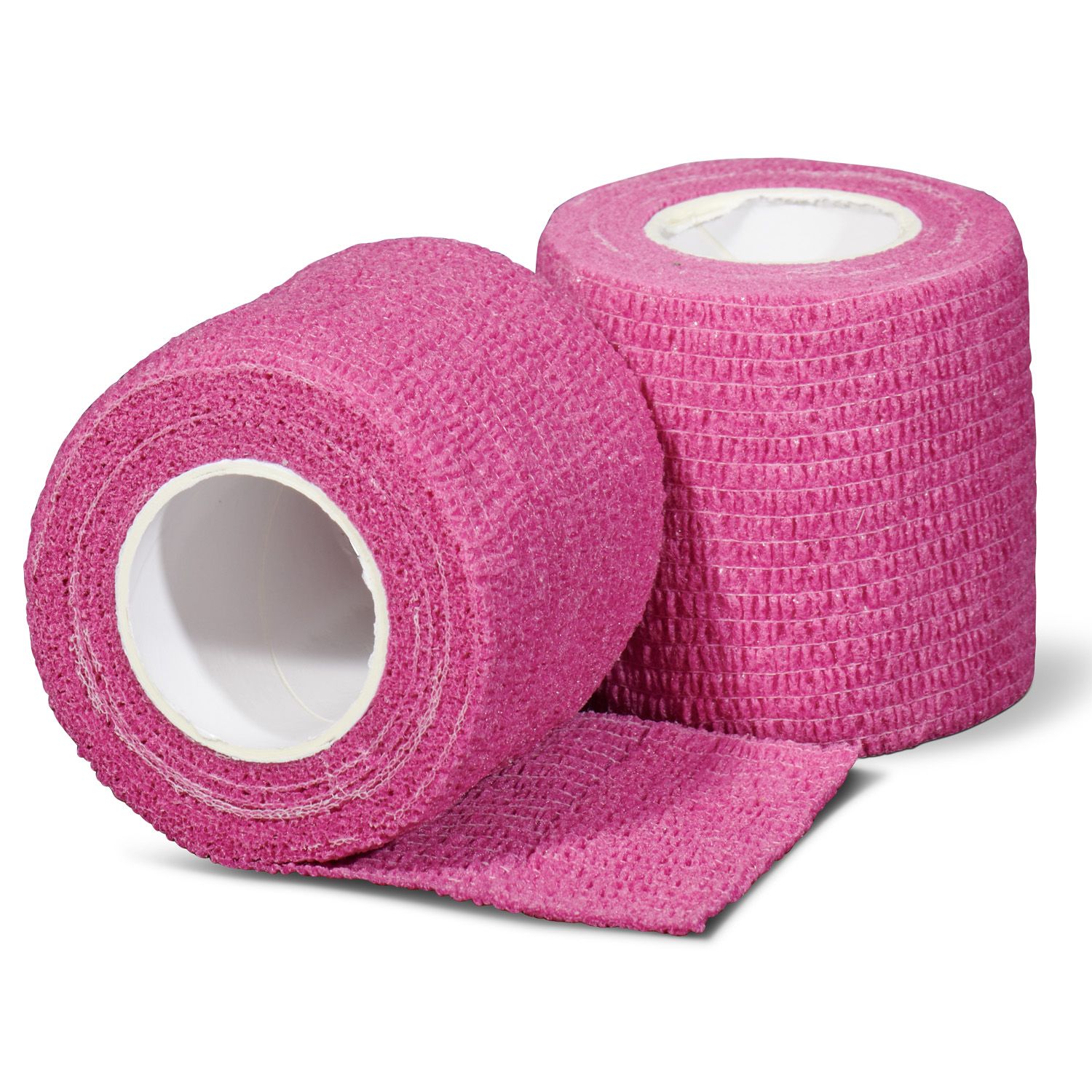 gladiator sports underwrap bandage per roll pink frond and back view