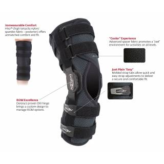 Donjoy Playmaker 2 Spacer Wrap Kniebandage